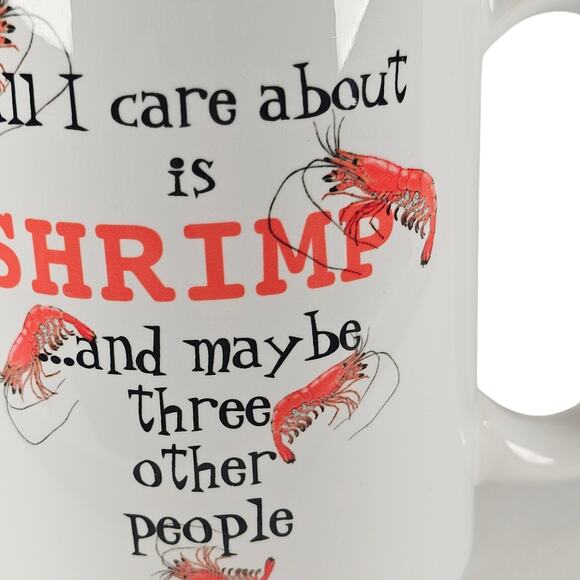 Coffee Mug All I Care About Is Shrimp Cherry Neocaridina Freshwater Shrimp Gift - Picture 9 of 14
